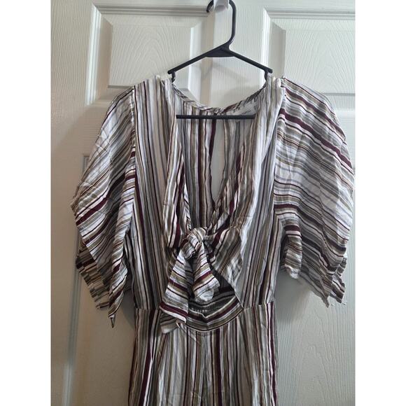 Faithfull the Brand Tilos Striped Jumpsuit Franklin Stripe size US 2 UK 6 - Picture 5 of 8